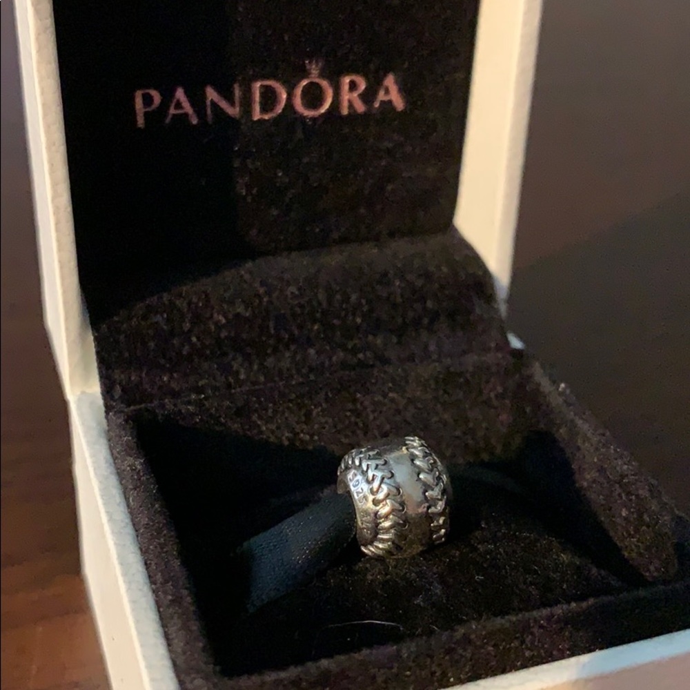 Pandora Baseball Charm